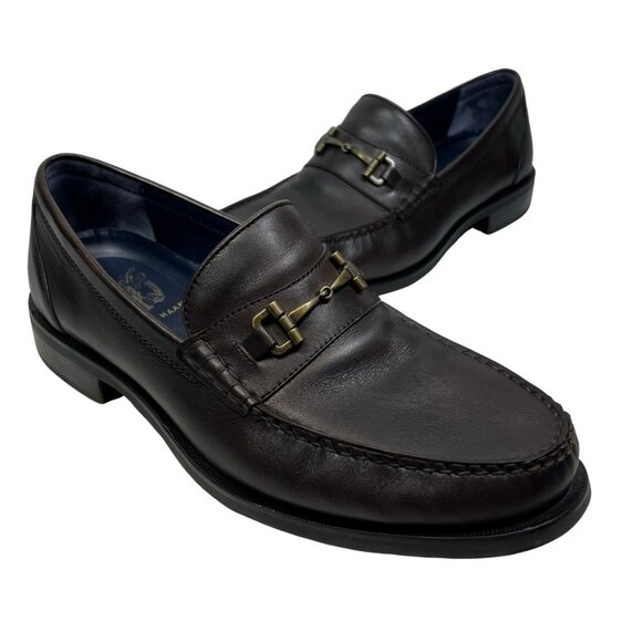 Cole Haan Pinch Penny Loafers Leather Mens Size 10.5 M Brown C06727 Slip On EUC - Picture 1 of 9